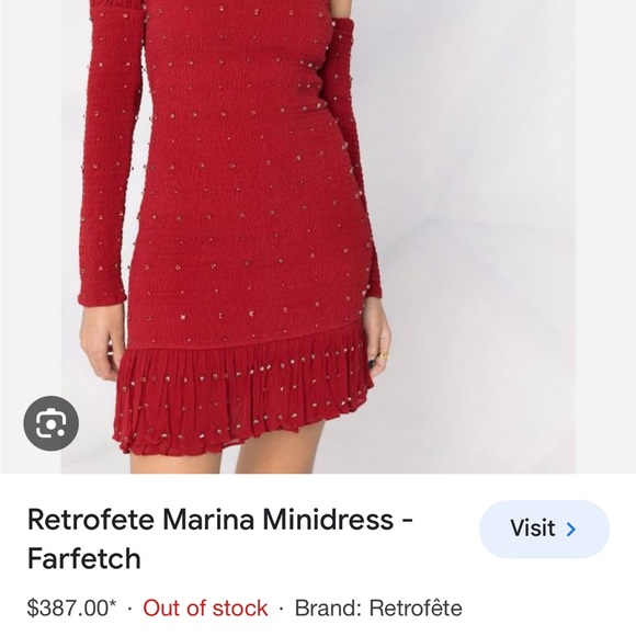 Retrofete Marina Minidress - Picture 4 of 5